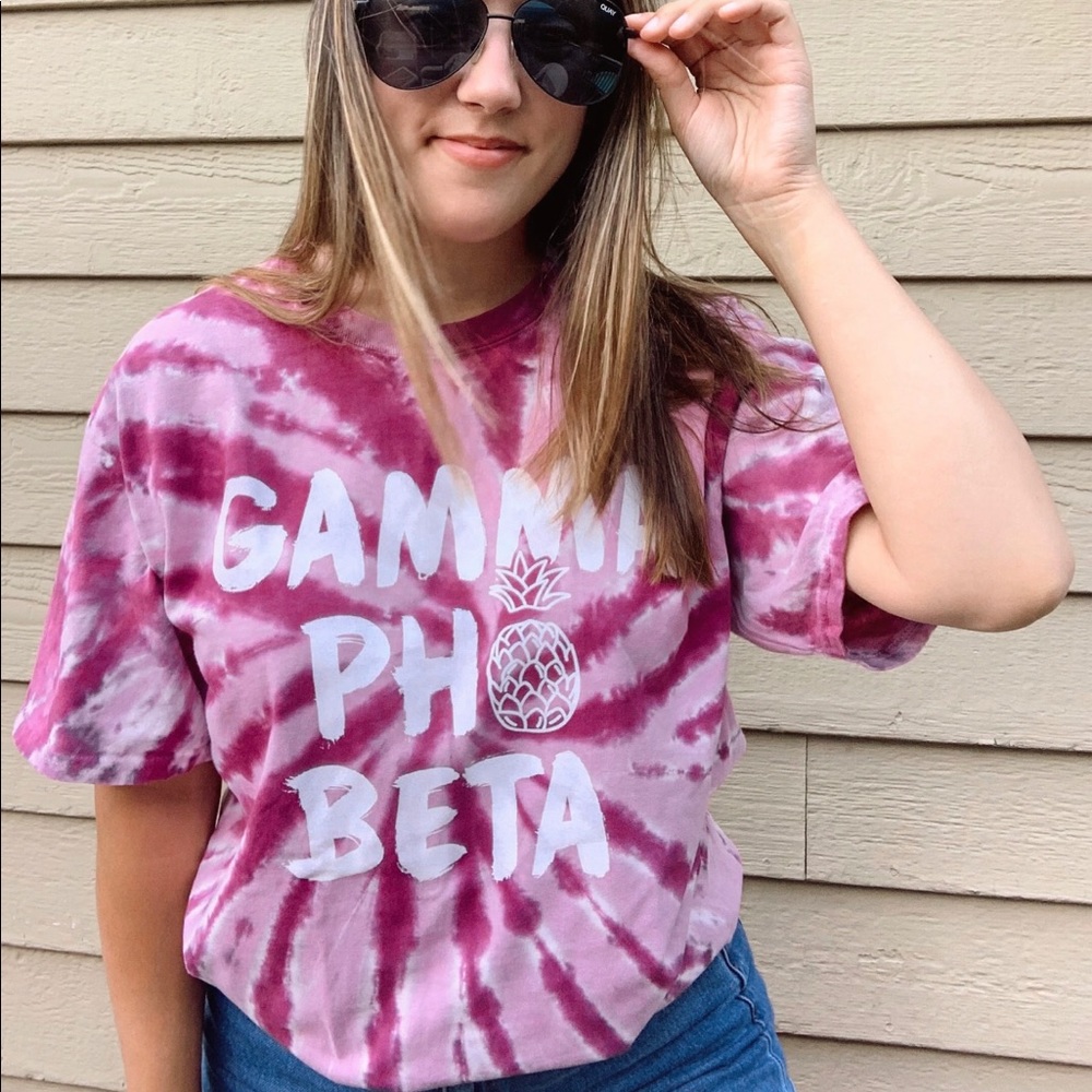 Tie Dye Pineapple Tee